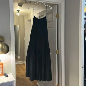 Zara black maxi dress